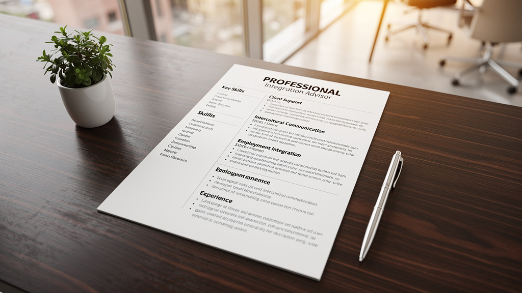 Comment se démarquer avec un cv conseiller en insertion professionnelle